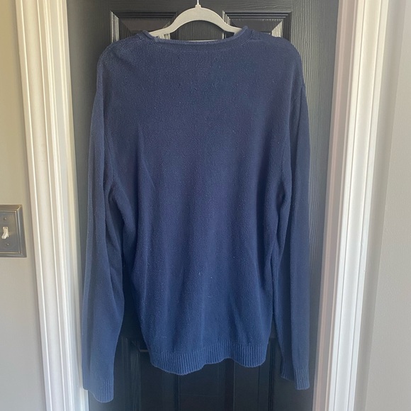 Abercrombie & Fitch Navy Moose Sweater-Size M - Picture 7 of 7